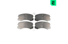 Sada brzdových destiček, kotoučová brzda OPTIMAL 12193