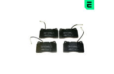 Sada brzdových destiček, kotoučová brzda OPTIMAL 12217