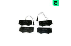 Sada brzdových destiček, kotoučová brzda OPTIMAL 12218