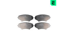 Sada brzdových destiček, kotoučová brzda OPTIMAL 12237