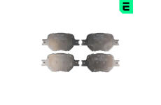 Sada brzdových destiček, kotoučová brzda OPTIMAL 12258