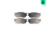 Sada brzdových destiček, kotoučová brzda OPTIMAL 12280