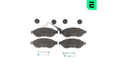 Sada brzdových destiček, kotoučová brzda OPTIMAL 12299