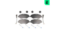 Sada brzdových destiček, kotoučová brzda OPTIMAL 12302