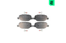 Sada brzdových destiček, kotoučová brzda OPTIMAL 12320