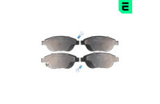 Sada brzdových destiček, kotoučová brzda OPTIMAL 12323