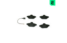 Sada brzdových destiček, kotoučová brzda OPTIMAL 12332