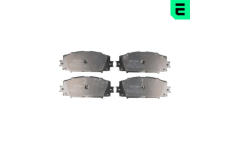 Sada brzdových destiček, kotoučová brzda OPTIMAL 12360