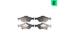 Sada brzdových destiček, kotoučová brzda OPTIMAL 12378