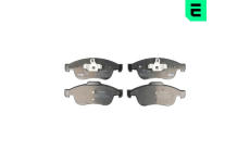 Sada brzdových destiček, kotoučová brzda OPTIMAL 12392