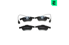 Sada brzdových destiček, kotoučová brzda OPTIMAL 12404