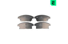 Sada brzdových destiček, kotoučová brzda OPTIMAL 12407