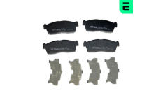Sada brzdových destiček, kotoučová brzda OPTIMAL 12415