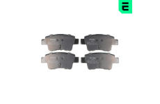 Sada brzdových destiček, kotoučová brzda OPTIMAL 12431