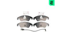 Sada brzdových destiček, kotoučová brzda OPTIMAL 12442