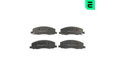Sada brzdových destiček, kotoučová brzda OPTIMAL 12456