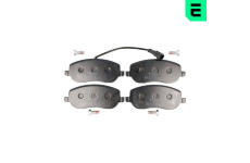 Sada brzdových destiček, kotoučová brzda OPTIMAL 12470