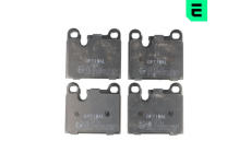 Sada brzdových destiček, kotoučová brzda OPTIMAL 12535
