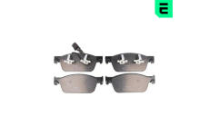 Sada brzdových destiček, kotoučová brzda OPTIMAL 12545