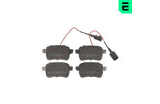Sada brzdových destiček, kotoučová brzda OPTIMAL 12554