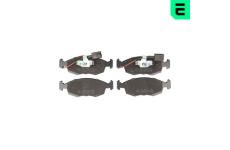 Sada brzdových destiček, kotoučová brzda OPTIMAL 12556