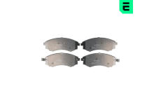 Sada brzdových destiček, kotoučová brzda OPTIMAL 12572