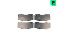 Sada brzdových destiček, kotoučová brzda OPTIMAL 12602