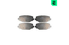 Sada brzdových destiček, kotoučová brzda OPTIMAL 12608