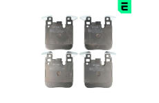 Sada brzdových destiček, kotoučová brzda OPTIMAL 12616