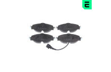 Sada brzdových destiček, kotoučová brzda OPTIMAL 12618