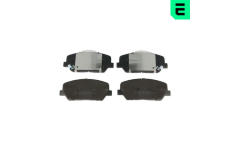 Sada brzdových destiček, kotoučová brzda OPTIMAL 12628