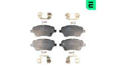 Sada brzdových destiček, kotoučová brzda OPTIMAL 12632