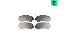 Sada brzdových destiček, kotoučová brzda OPTIMAL 12644