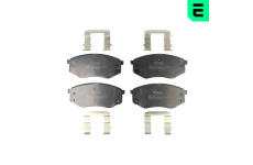 Sada brzdových destiček, kotoučová brzda OPTIMAL 12664