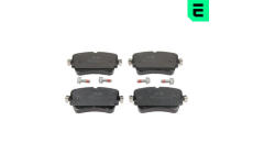 Sada brzdových destiček, kotoučová brzda OPTIMAL 12670