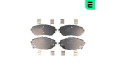 Sada brzdových destiček, kotoučová brzda OPTIMAL 12681