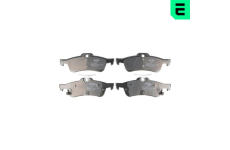 Sada brzdových destiček, kotoučová brzda OPTIMAL 12688