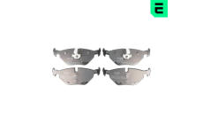 Sada brzdových destiček, kotoučová brzda OPTIMAL 12702