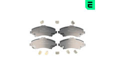 Sada brzdových destiček, kotoučová brzda OPTIMAL 12704