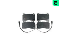 Sada brzdových destiček, kotoučová brzda OPTIMAL 12733