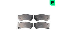 Sada brzdových destiček, kotoučová brzda OPTIMAL 59252