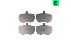 Sada brzdových destiček, kotoučová brzda OPTIMAL 6550