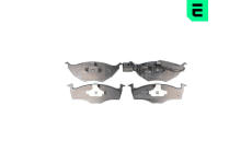 Sada brzdových destiček, kotoučová brzda OPTIMAL 71811
