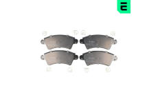 Sada brzdových destiček, kotoučová brzda OPTIMAL 72610