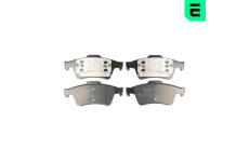 Sada brzdových destiček, kotoučová brzda OPTIMAL 84200