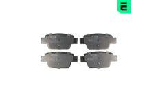 Sada brzdových destiček, kotoučová brzda OPTIMAL 86100