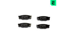 Sada brzdových destiček, kotoučová brzda OPTIMAL 9403