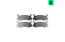 Sada brzdových destiček, kotoučová brzda OPTIMAL 9438