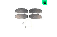 Sada brzdových destiček, kotoučová brzda OPTIMAL 9446