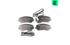 Sada brzdových destiček, kotoučová brzda OPTIMAL 9492
